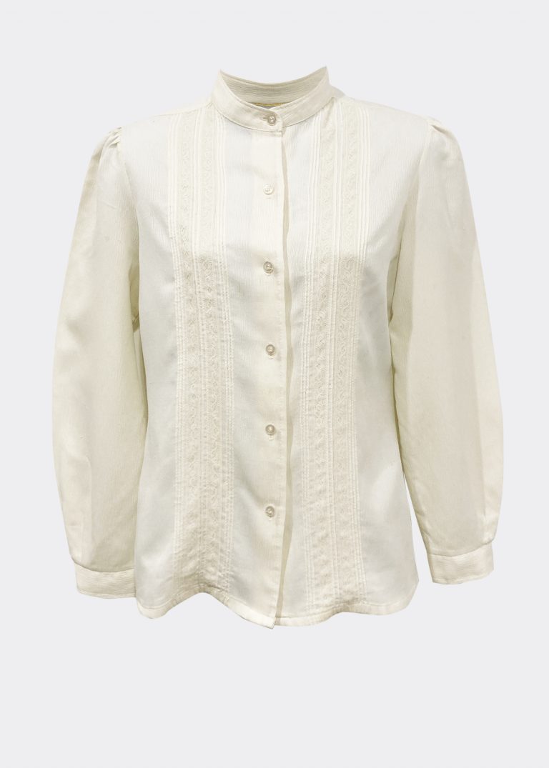Lana Embroidery Blouse - Cream